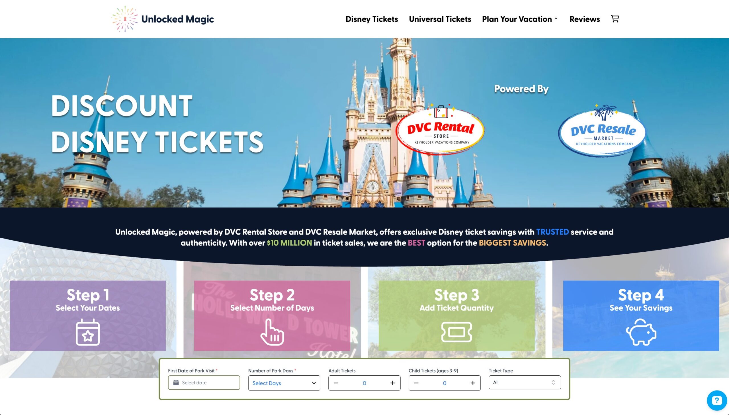 Unlocked Magic Emerges as the Lowest-Priced Source for Walt Disney World and Universal Orlando Tickets