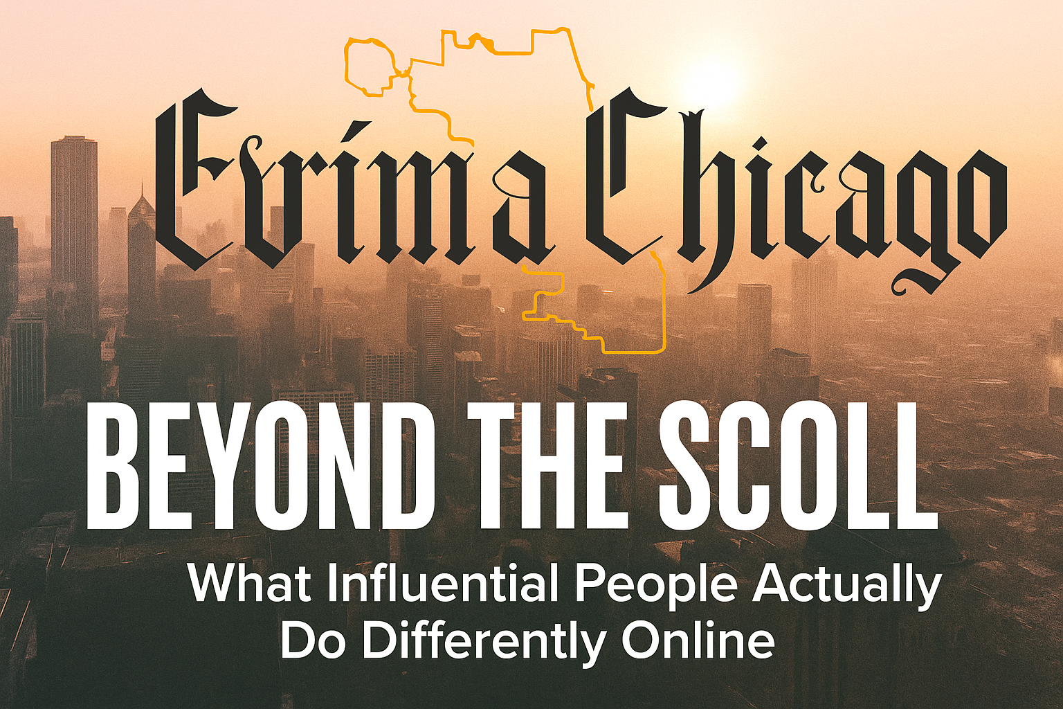 Beyond the Scroll: What Influential People Actually Do Differently Online