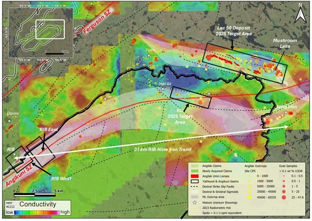 ATHA Discovers Athabasca-Style High-Grade Mineralization at RIB East
