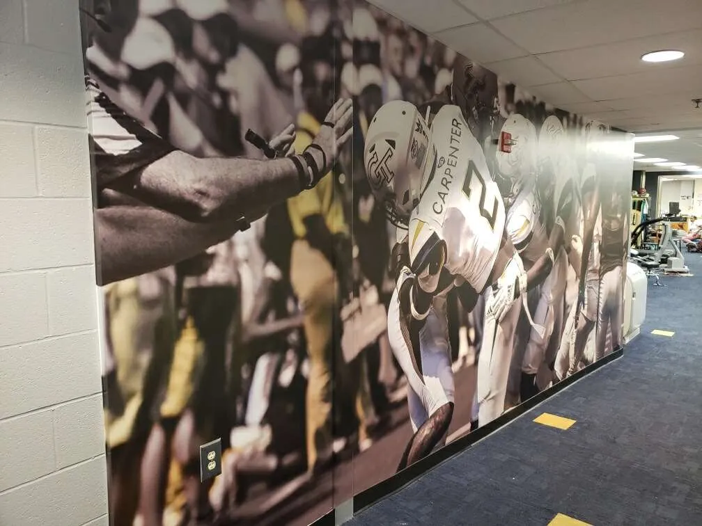 Wall Graphics Promote School Spirit Across Multiple Campuses Nationwide by Max Graphics