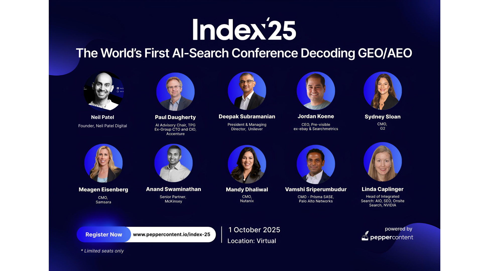 Index’25 – the World’s First AI-Search Conference