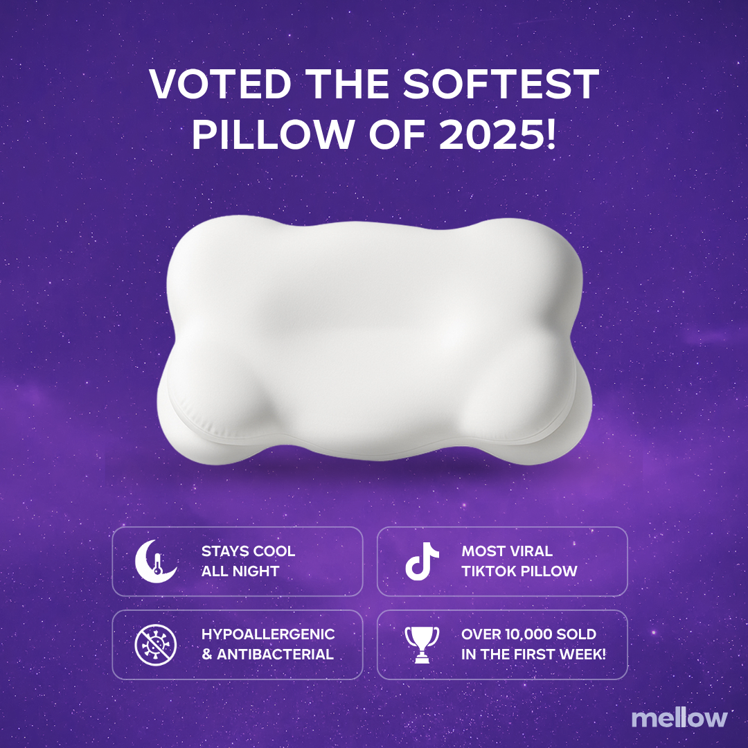 Mellow Sleep Launches the New CloudAlign Pillow for Personalized Neck Support