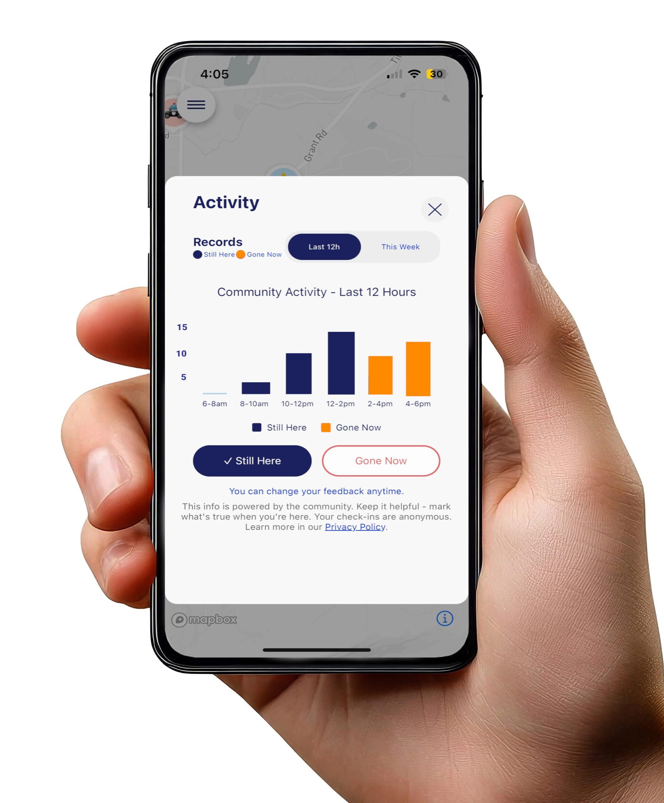 Coqui Activity Screen