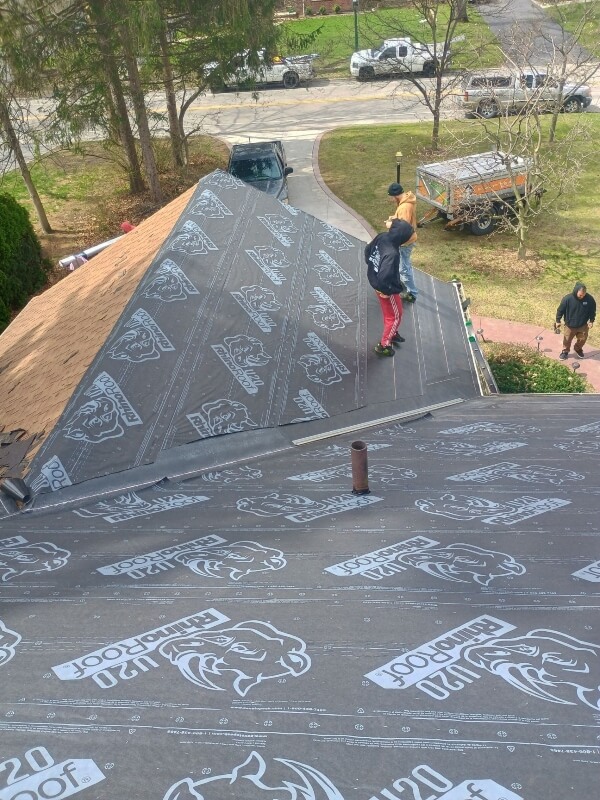 4 Guys & A Roof provides three primary service categories for residential customers that address the full spectrum of roofing needs. Complete roof replacement services include the removal of existing roofing materials, installation of new underlayment and ventilation systems, and application of new roofing materials. Each replacement project includes site preparation, debris removal, and post-installation property cleanup. The roofing company uses manufacturer-approved materials and installation methods to ensure compliance with warranty requirements.