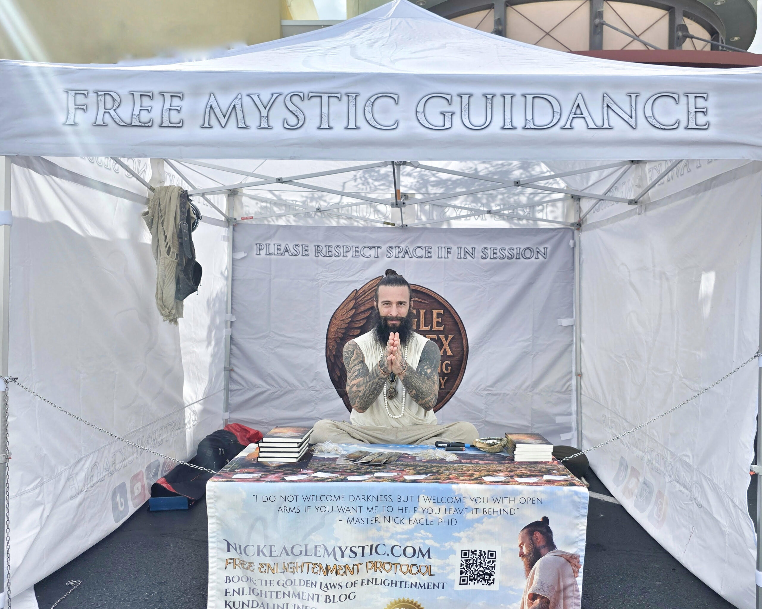 Master Nick Eagle Inspires Tears and Transformation at Phoenix Art Festival